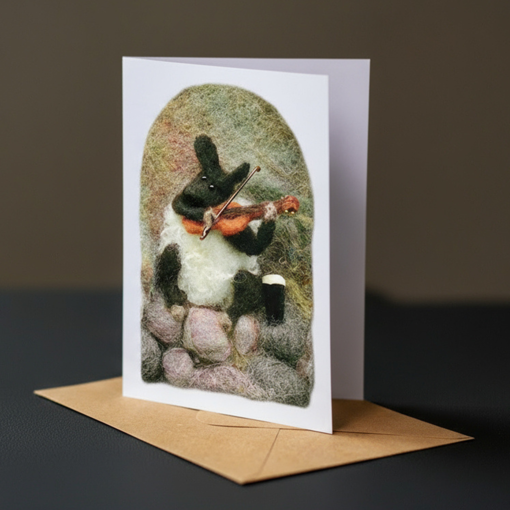Fiddler Sheep – Felted Frolics